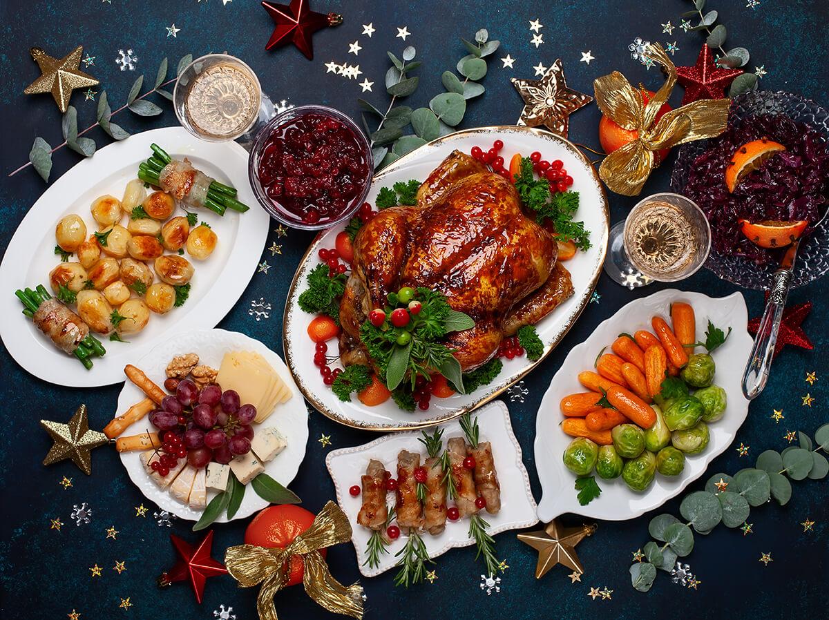 Christmas or New Year dinner